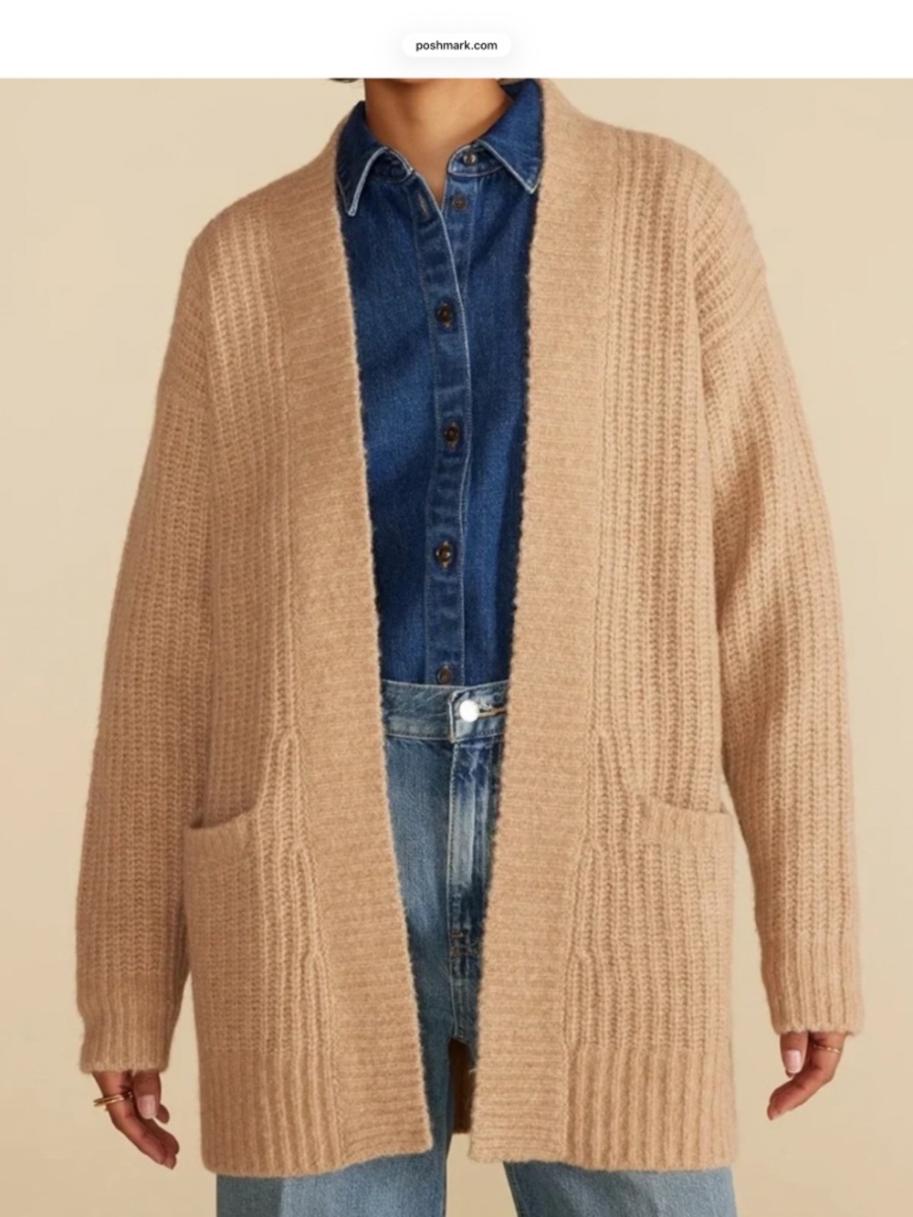 Amour Vert jeune cardigan  wool/alpaca